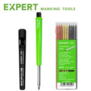 엑스퍼트 드라이펜 EXPERT 마킹펜 세트 BASIC 목공 금속 벽돌 플라스틱 유리 가죽 연필