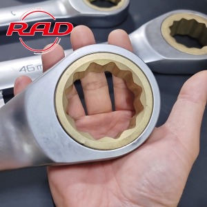 RAD 기어렌치 자동 스패너 라쳇 콤비렌치 36mm