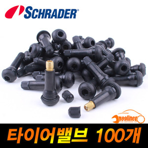 Schrader(슈레더) 타이어밸브 TR414  100개(타이어굿지,고무무시,타이어구찌,타이어무시)자동차공구,자동차정비공구,타이어공구
